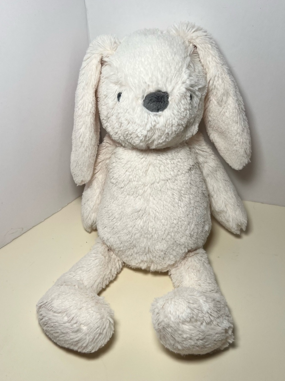 Bashful Bunny Inspired Stuffed Animal Floppy Ears Weighted Limbs With Beans